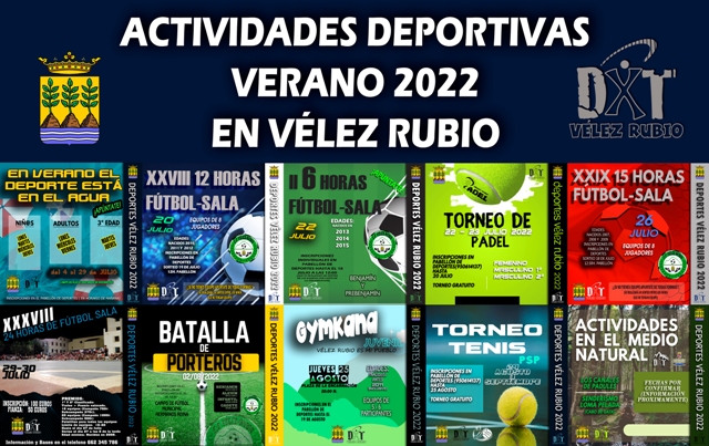 ACTIVIDADES DEPORTIVAS VERANO 2022